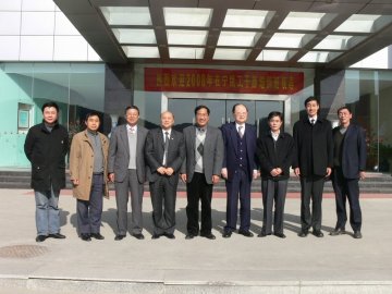 纵横码汉字输入法发明人周忠继先生一行来我校洽谈纵横码输入法合作事宜