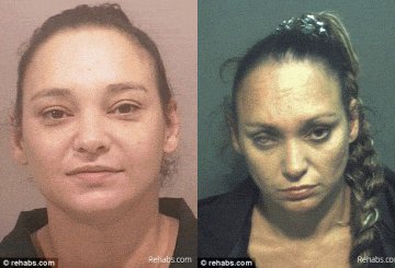 吸毒前后容貌对比图