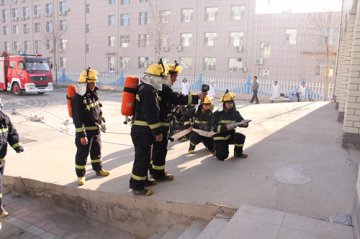 赤峰市安定医院消防演练报道