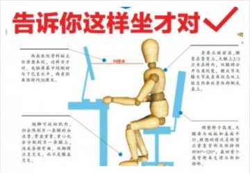 正确坐姿