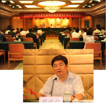 江苏省卫生厅召开重性精神疾病管理治疗项目工作会议
