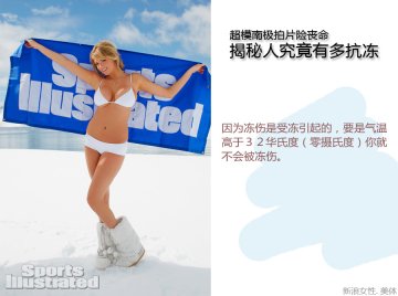 超模南极拍片险丧命 人究竟有多抗冻