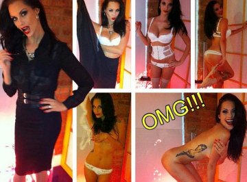 英国女模特脱衣慈善募捐 捐助儿童医院