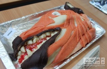 最逼真的重口味医学蛋糕