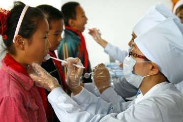 全国“爱牙日” 淮北口腔医院关爱留守儿童牙齿健康