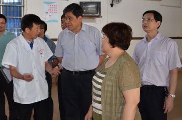 苗建中厅长到海南博德医院调研