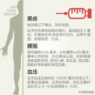 那些身体给你的信号