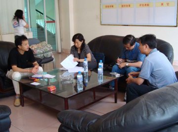 职业卫生所赴灾区开展化工企业调研工作