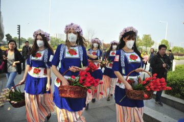 “花仙子”环保秀