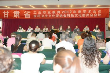 甘肃省医药卫生文化促进会科教文化委员会第一次会议召开