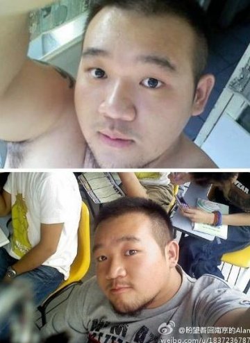 中国好声音李代沫变减肥励志哥 最重达350斤