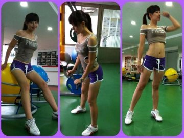 台湾版美魔女爆红 冻龄辣妈酷爱健身