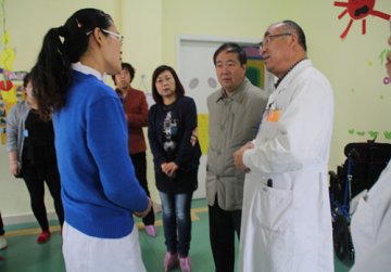 市中心医院将成为我院的脑瘫康复基地