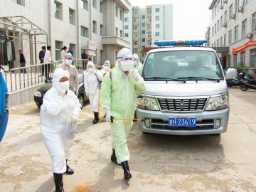 图们市开展甲型H1N1流感疫情处置应急模拟演练