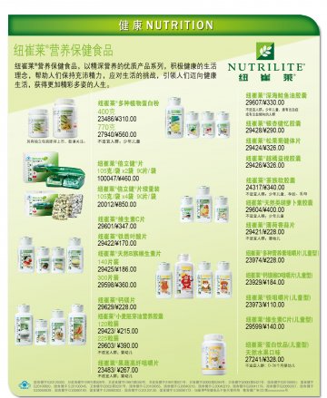 纽崔莱牌蛋白饮品（天然水果口味儿童型）等20个产品官方高清创意广告(粤食健广审(文)第2013040121号)