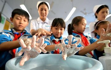 正确洗手助健康