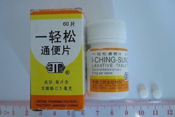 通便片含禁药可致肝受损