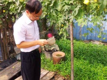 邱春雷副局长现场督导荔湾区登革热疫情防控工作