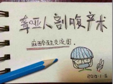 湖南省荣军医院以漫画交流方式为聋哑孕妇施行剖腹产术