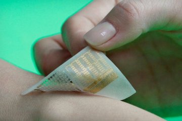 电子医生皮肤贴片 对病人智能释放药物