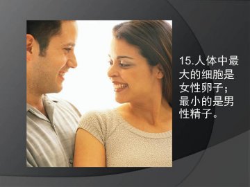 19个有趣的人体奥秘