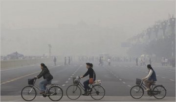 亚洲的空气污染威胁
