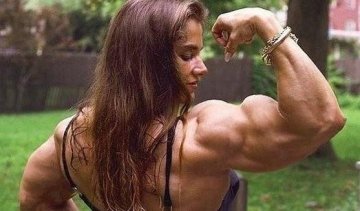 世上最强壮肌肉女