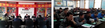 河北隆尧县开展结核病宣传进工厂活动