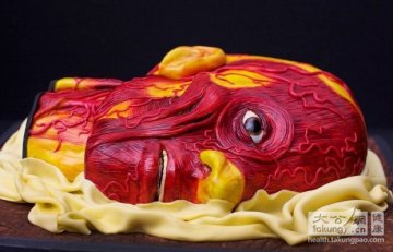 最逼真的重口味医学蛋糕