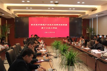 重庆医疗器械产业技术创新战略联盟召开第十六次工作会
