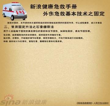 石膏绷带固定法