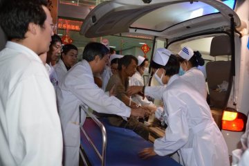 会泽县中医医院抗震救灾简讯
