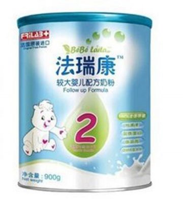 近5吨进口法瑞康奶粉细菌超标 制造商系法国喜丽雅