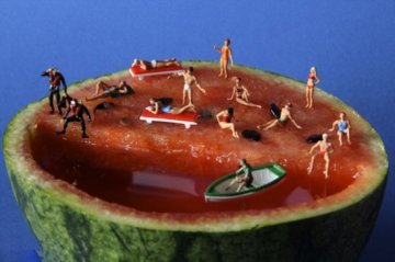 食材创作小人国受热捧