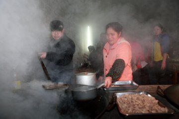 九阳希望厨房志愿者风采