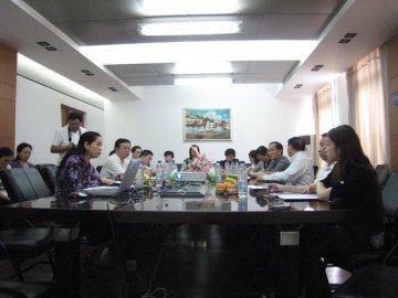 李嘉诚基金会代表、“重生行动”项目办与重庆医科大学附属儿童医院代表共同召开项目座谈会
