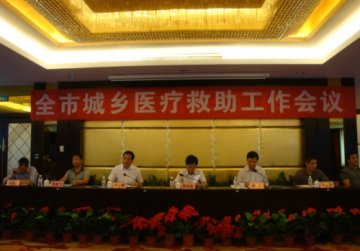 百色市政府在德保县召开全市城乡医疗救助工作会议