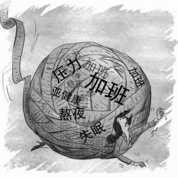 青年猝死案例增加 六成上班族因频繁加班健康堪忧