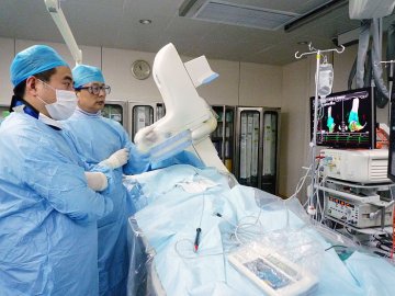 河北省人民医院成功完成室上性心动过速患者射频消融术