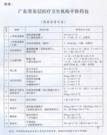 广东省人民政府办公厅关于开展平价医疗服务工作的指导意见（粤府办〔2012〕119号）