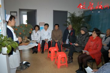 北京市卫生局副局长雷海潮到北京胸科医院调研