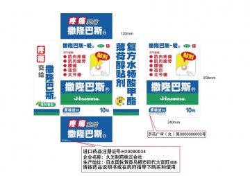 复方水杨酸甲酯薄荷醇贴剂-官方高清创意广告(京药广审(文)第2013030145号)