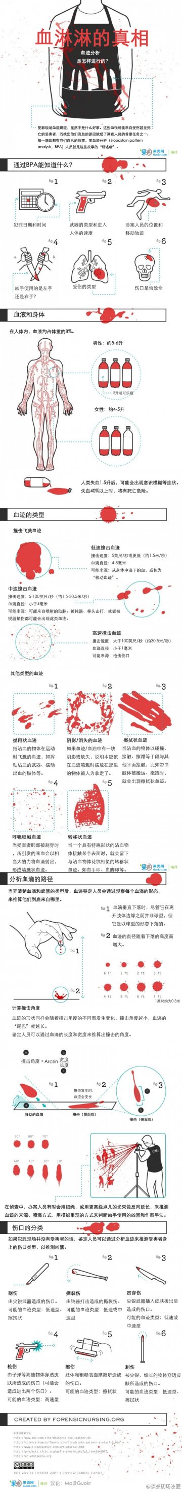 信息图：血迹分析