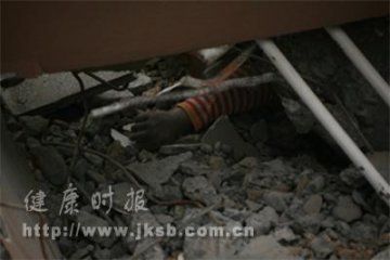 震后的北川中学