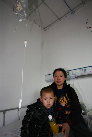 为了3岁男孩的生命