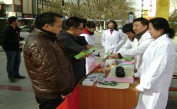 敦煌市结核病项目办加大春季结核病防治宣传