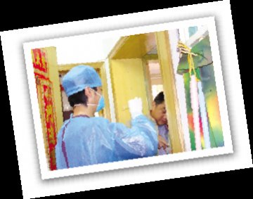 防控流感 社区出击