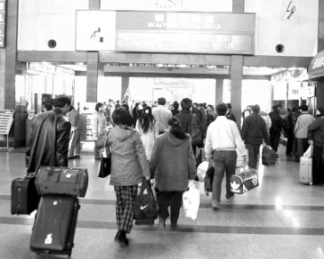 低温冷冻天 滞留旅客怎么办