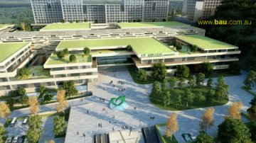福鼎市医院百胜新院区总体规划设计