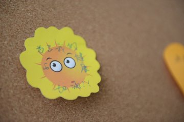 护士节爱心墙传递温暖